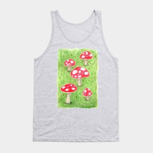 Sentient Mushrooms Tank Top